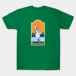 New York Liberty Statue T-Shirt